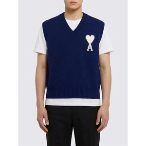 Ami Paris Sweater Men Blue